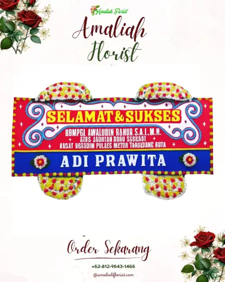 Papan Bunga Ucapan Selamat Nalca
