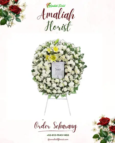 Krans Bunga Duka Nalca